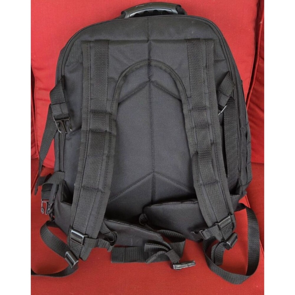 Mercury Tactical Gear Mission Combat Pack Black 29L Tactical Backpack 18x10x10